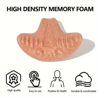 EPP Подушка для тракции шейного отдела позвоночника для облегчения боли в шее, массажа мышц и коррекции осанки - легкий, эргономичный растяжитель шеи для головной боли, реабилитации шеи и плеч.