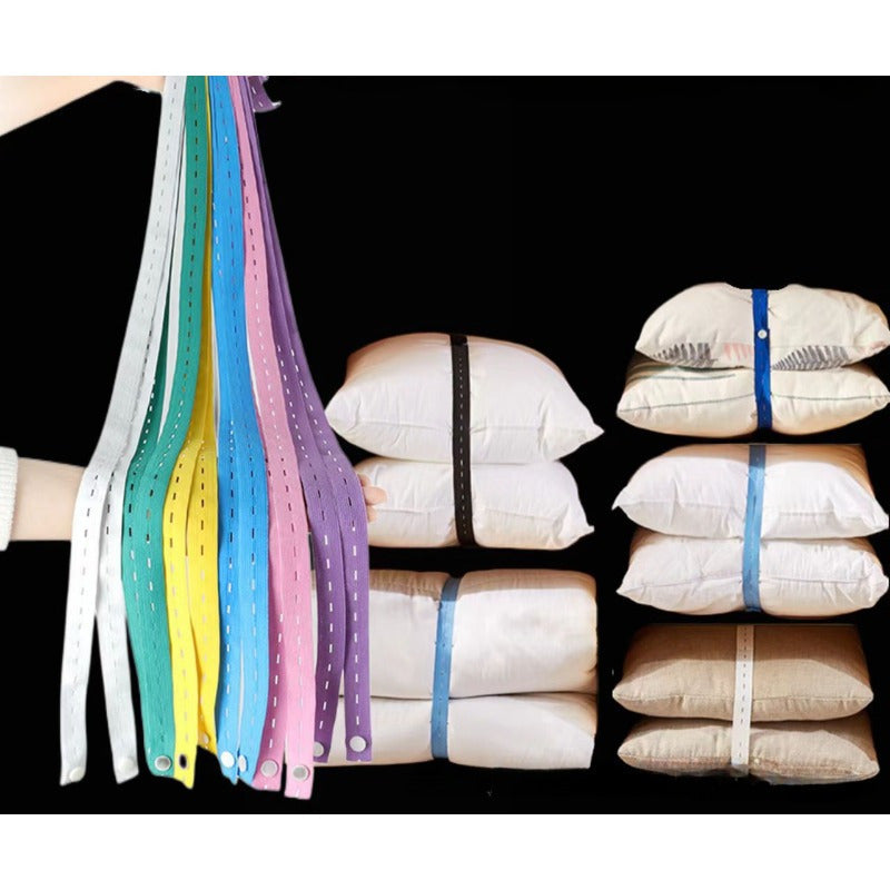 Rope for hanging storage of clothing pants and organizing with tie strap