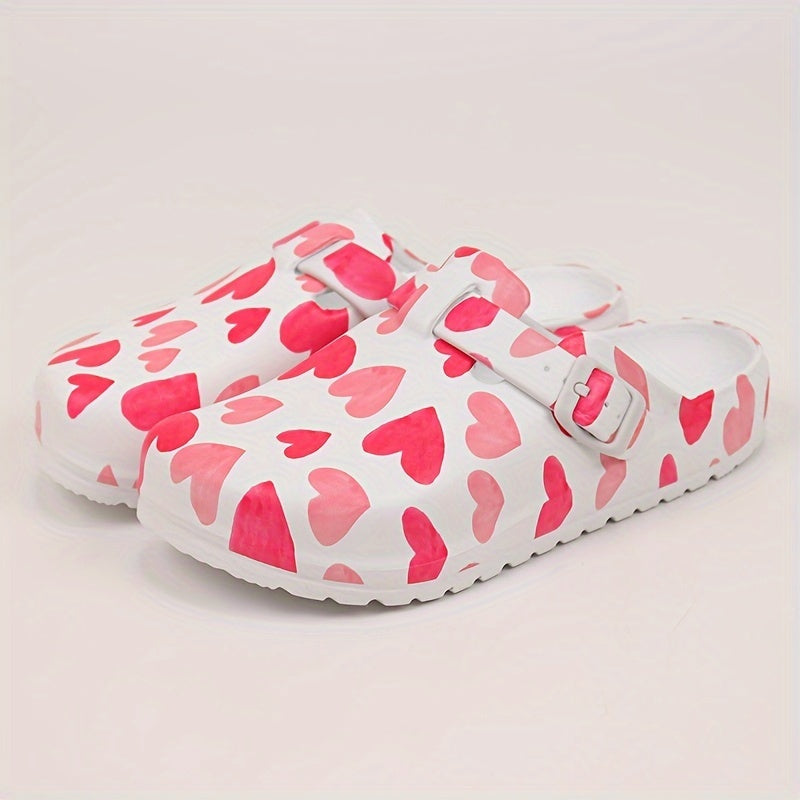 Cartoon nurse print slippers: quick-dry, comfortable indoor shoes for women.