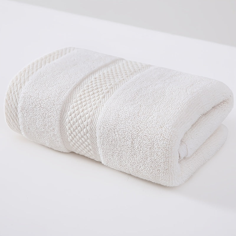 SoftTouch Premium Polyester Hand Towel is a versatile and luxurious choice for your bathroom. Made from high-quality materials and woven with a density of 460gsm, this towel is highly absorbent and gentle on the skin. Chemical-free and skin-friendly, it