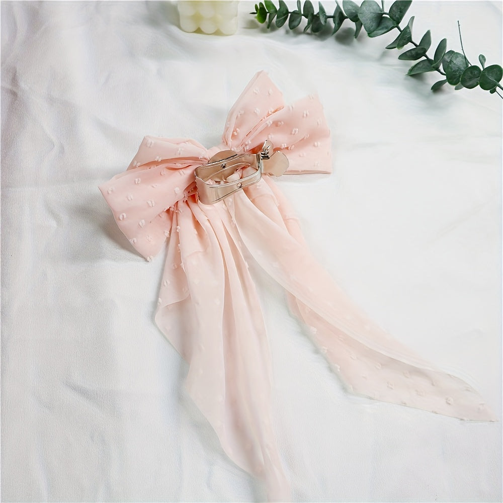 Add a touch of style to your bedroom, living room, and kitchen with these chic bow holdbacks for easy curtain control - the perfect accessory for stylish home decoration.