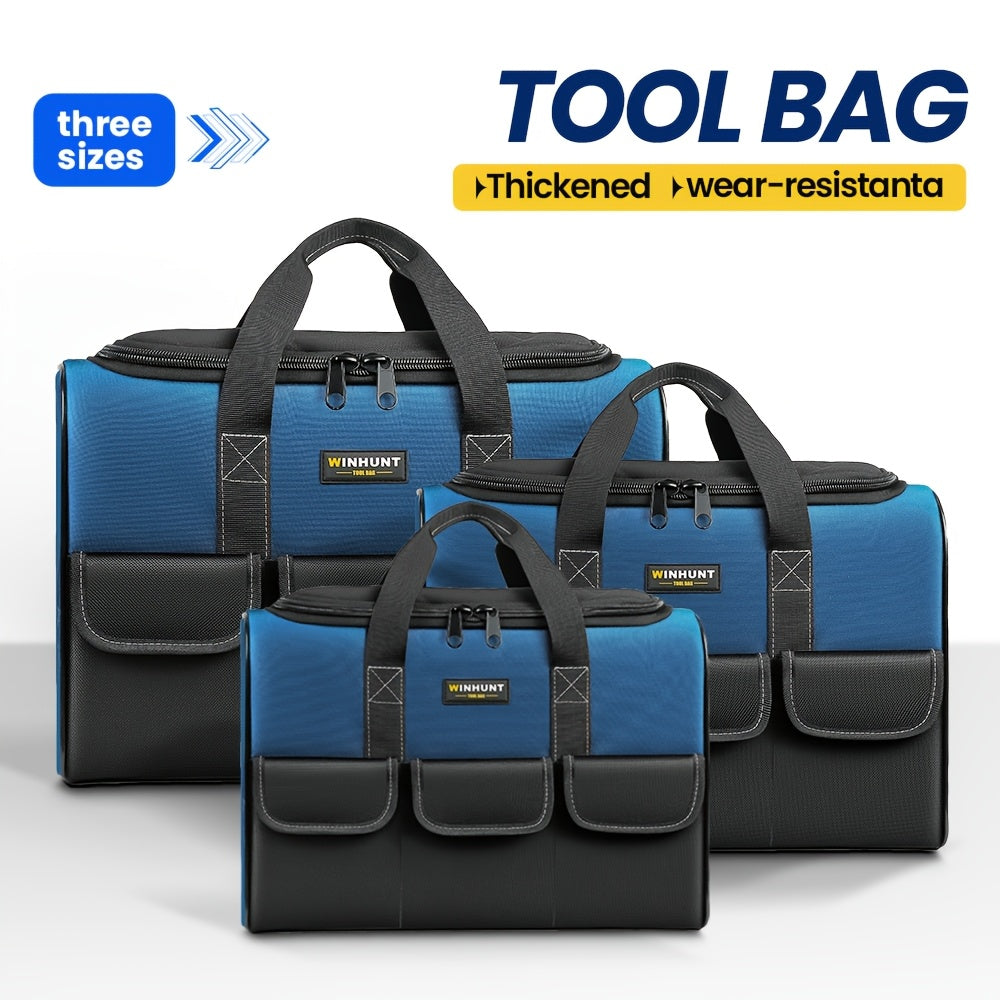 3pcs Tool Storage Bag made of Multifunctional Oxford Cloth - Large Capacity, Wear-Resistant & Scratch Resistant - Portable & Durable - Ideal Gift for Handymen.