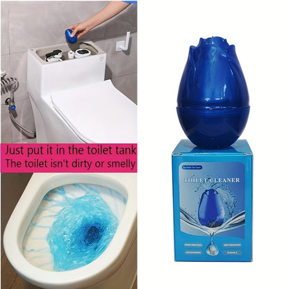 1pc, Rose-shaped Automatic Toilet Cleaner, Long-lasting, Durable, Easy to Operate, Household Cleaning Tool