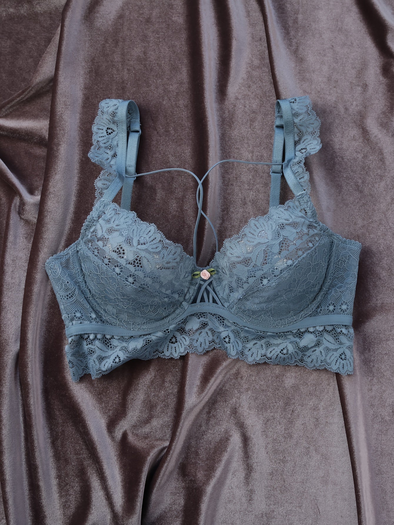 Elegant Floral Lace Lingerie Set for Women