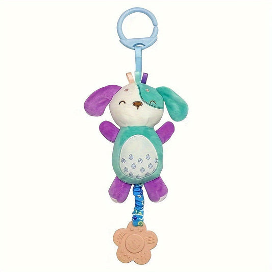 WELLFAR Plush Wind Chime Toy for Kids - Cute Cartoon Animal Bell Pendant, Made of Soft Fabric, Available in Various Colors