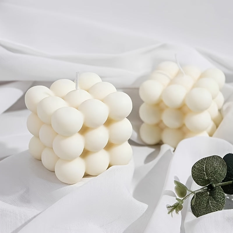 Aromatherapy cube candles for room and home decor, ideal for birthday, holiday, wedding, or bridesmaids gifts.