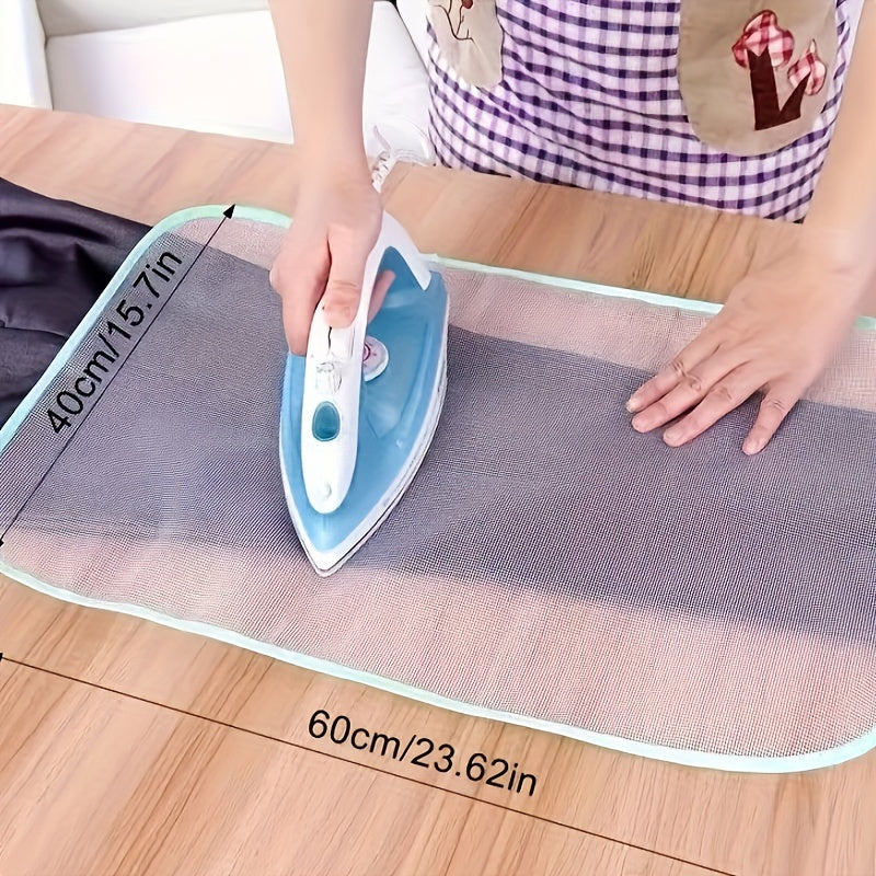 High-Temperature Resistant Ironing Cloth with Protective Mesh Pad - Does Not Require Power, Must-Have Ironing Accessory