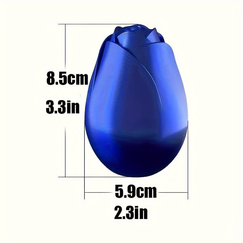 1pc, Rose-shaped Automatic Toilet Cleaner, Long-lasting, Durable, Easy to Operate, Household Cleaning Tool