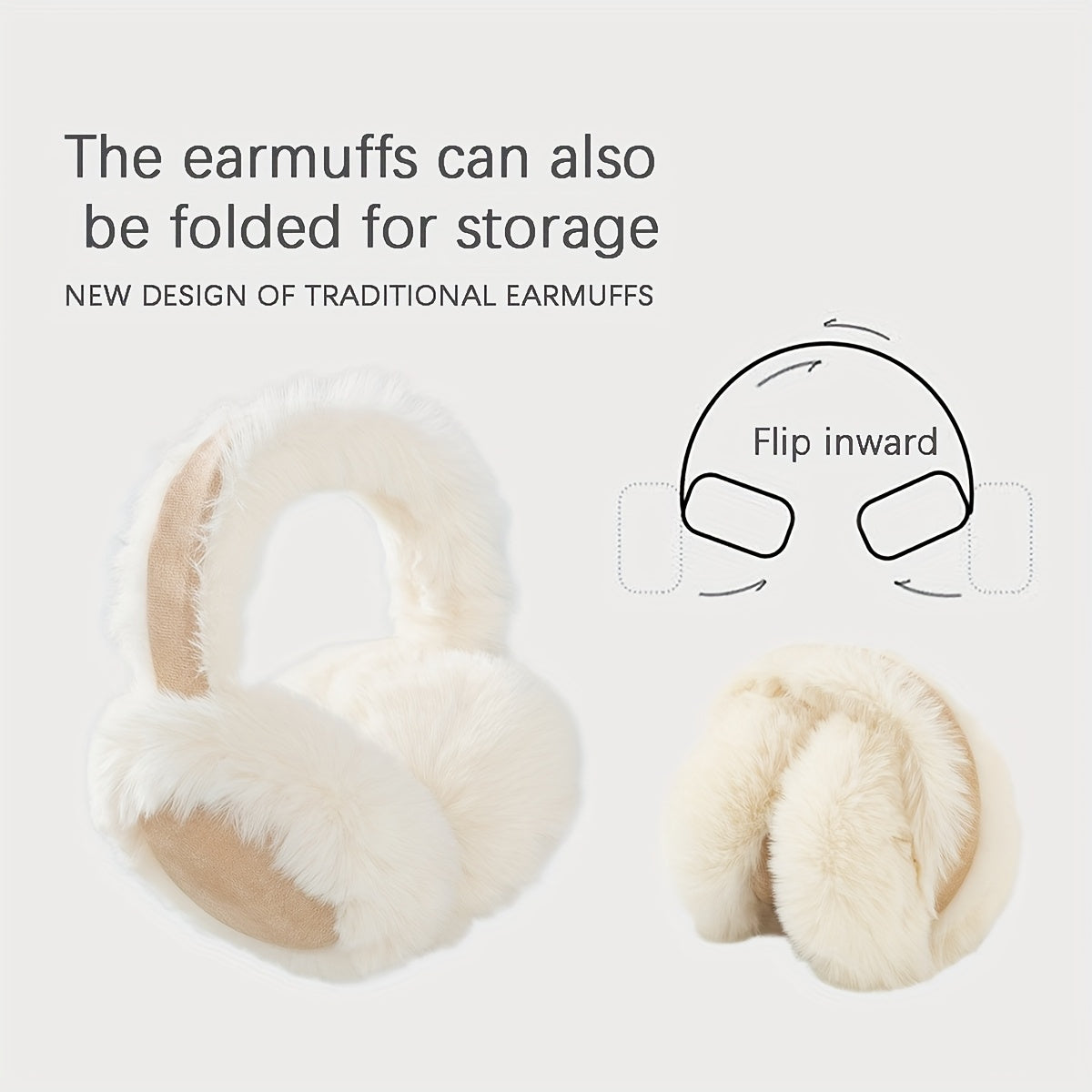 Ideal for both indoor and outdoor use, these plush ear muffs for women are soft, cozy, and machine washable.