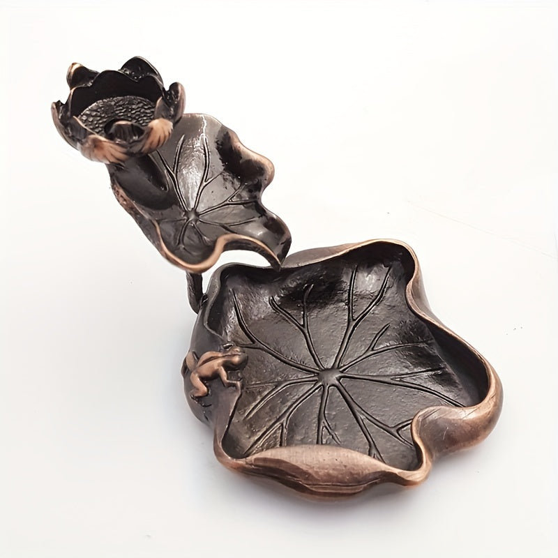 Elevate your home decor with our beautiful Lotus Backflow Incense Burner!