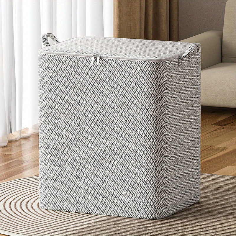 Storage space in bedroom closets, living rooms, offices, and dormitories can be maximized with this collapsible storage box. The box comes in 4 medium specifications and is ideal for under-bed storage.