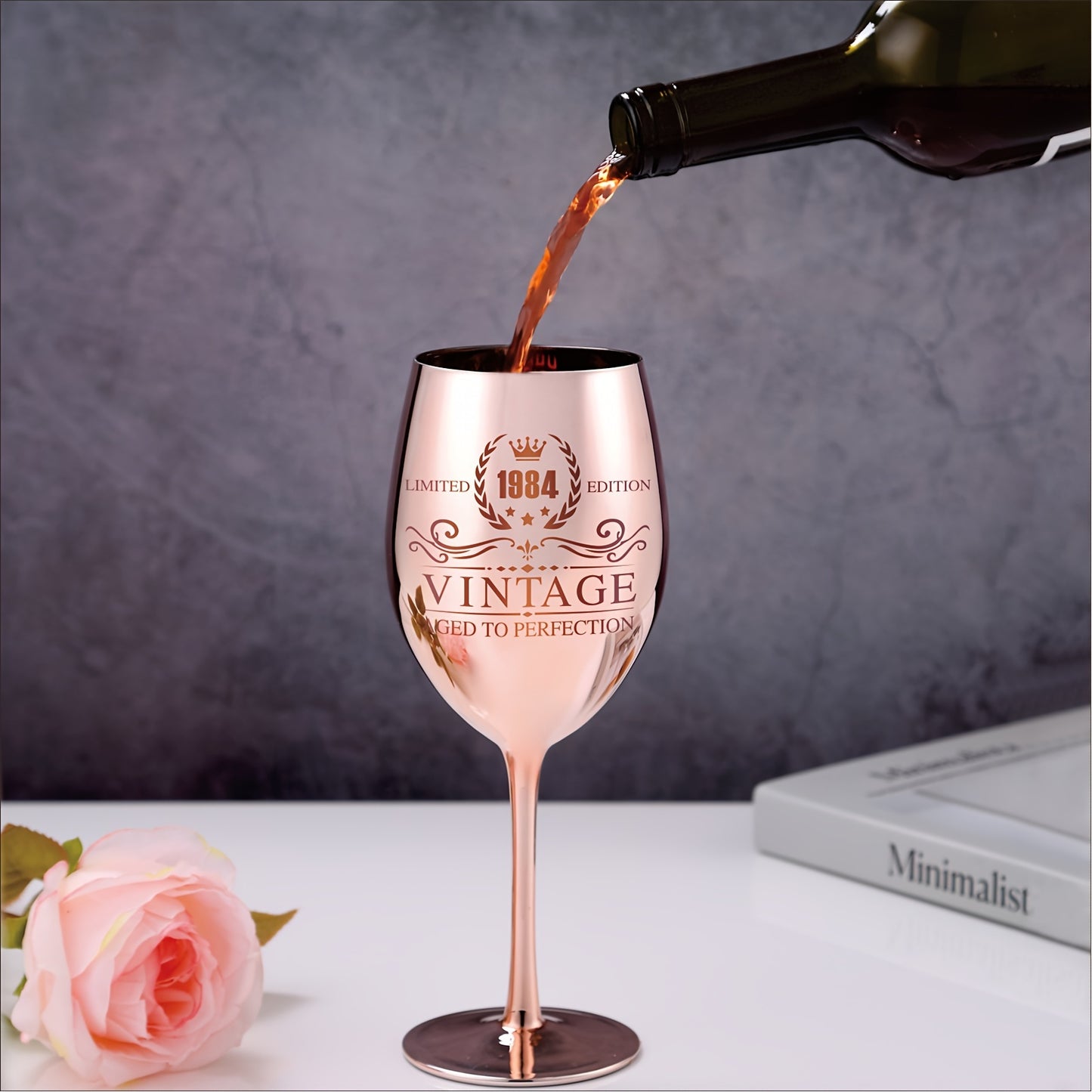 One women's birthday wine glass for women born in 1954, 1964, 1974, 1984, or 1994. Suitable for champagne, whisky, and cocktails in bars, pubs, clubs, restaurants, or at home. Makes a great gift for women, ladies, and girls.