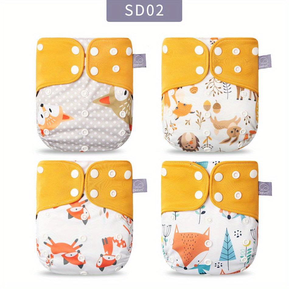 Waterproof, breathable, and washable cloth diapers by Elinfant - the perfect gift for Christmas, Halloween, and Thanksgiving Day.