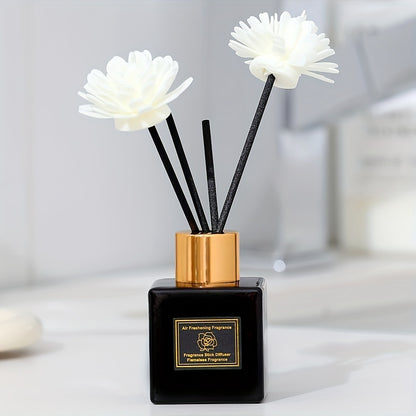 50ml Flameless Air Freshener Diffuser - Classic Scent Options, Glass Bottle, Electricity-Free