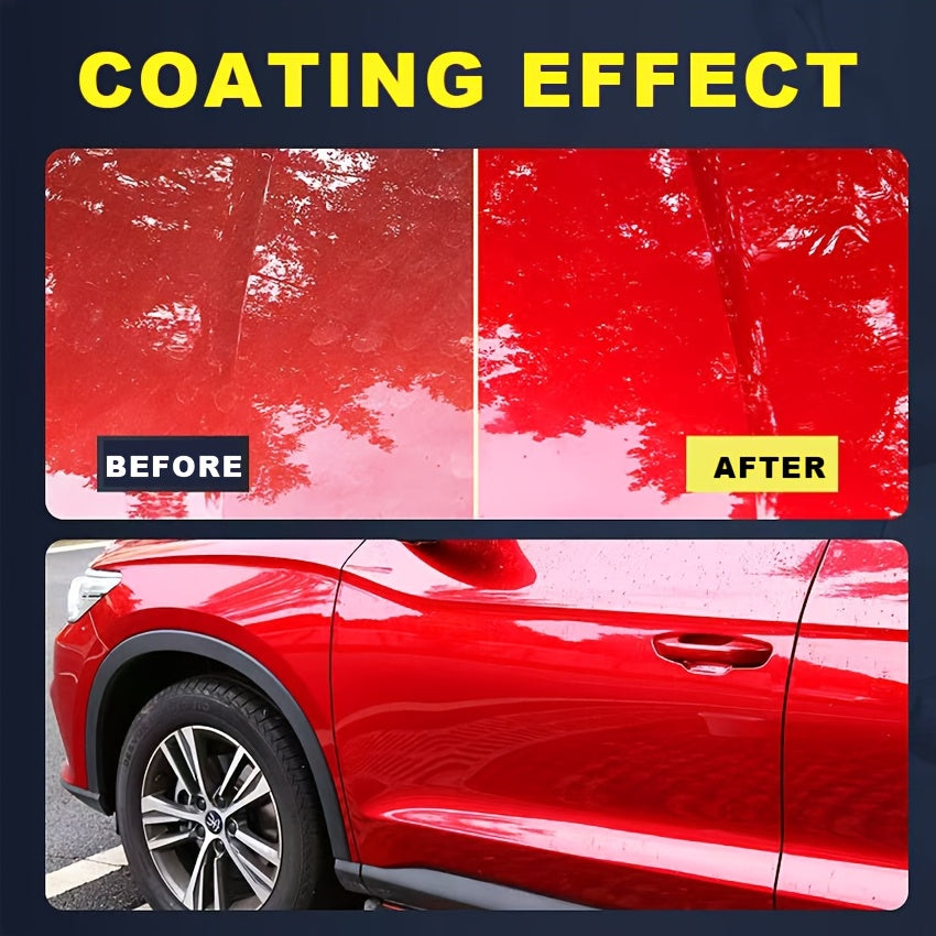 Top-of-the-line ceramic coating for cars with hydrophobic formula, enhanced shine, and super protection. Easy to apply, long-lasting, and weather-resistant.