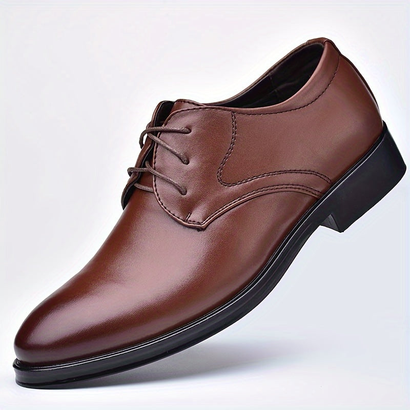 Men's lace-up formal shoes for weddings, parties, and the office.