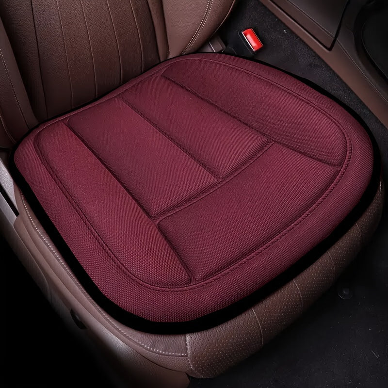 Universal breathable car seat cushion for all seasons, single anti-skid cover