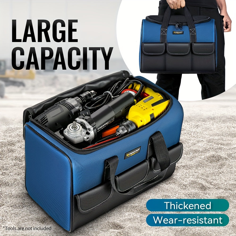 3pcs Tool Storage Bag made of Multifunctional Oxford Cloth - Large Capacity, Wear-Resistant & Scratch Resistant - Portable & Durable - Ideal Gift for Handymen.