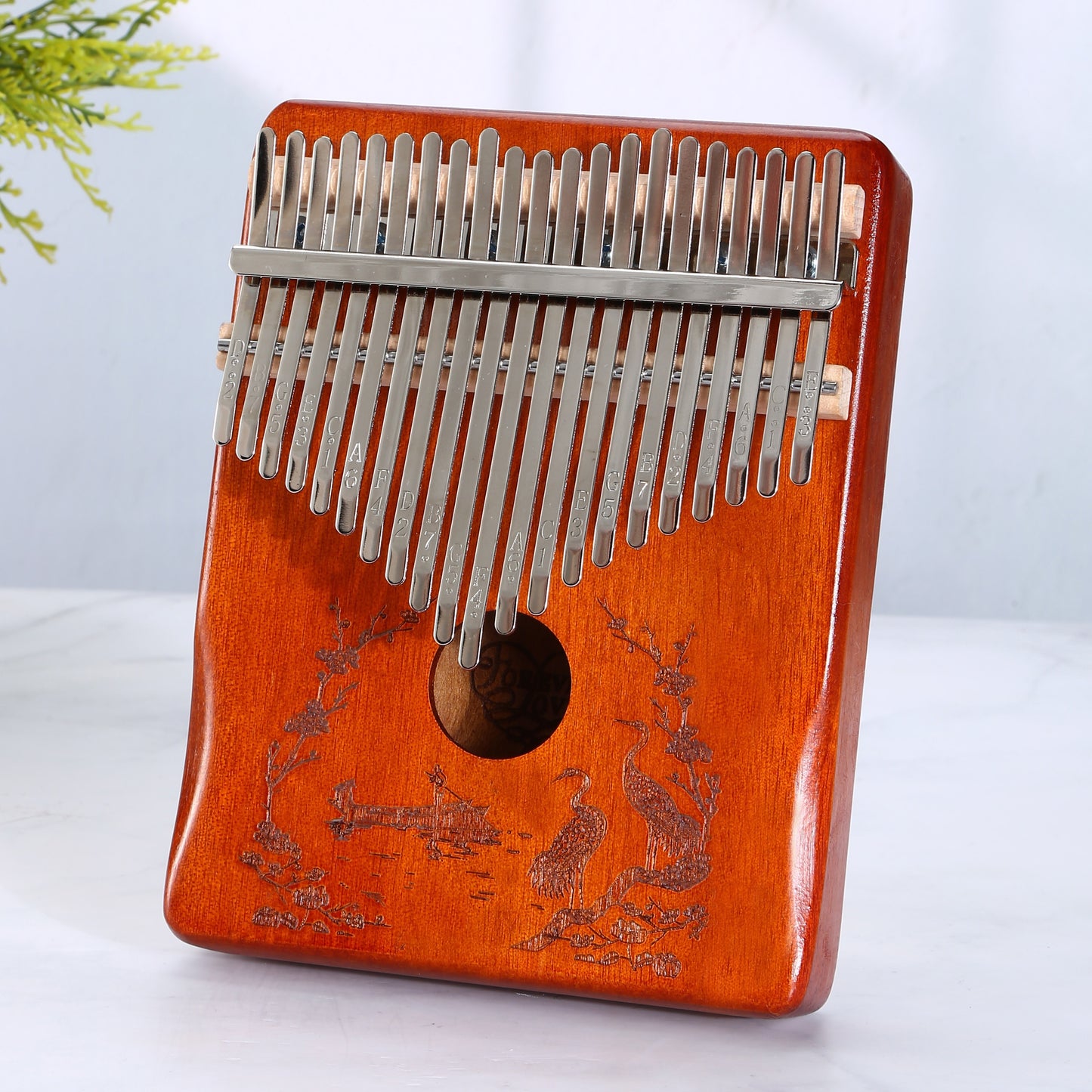 17 & 21 key Kalimba Thumb Piano with iron tines, easy to learn, portable with bag. Great music gift for beginners and professionals. Perfect for birthdays and holidays. Bonus accessories