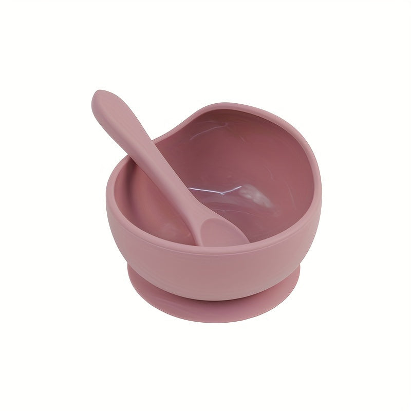 TYRY.HU offers personalized Customized Baby Bowl with Suction, featuring a 2-piece set of silicone bowl and spoon. These BPA-free self-feeding utensils are perfect for your little one. Personalized name option available.