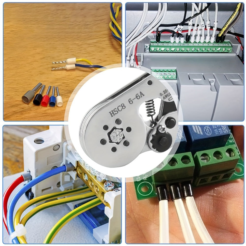 Sleeve Terminal Crimping Tool with Ferrule Crimping Pliers