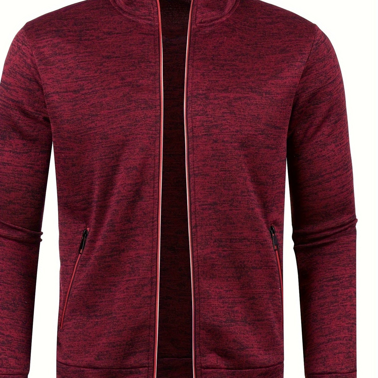 Stylish Men's Zip-Up Cardigan for Fall/Winter