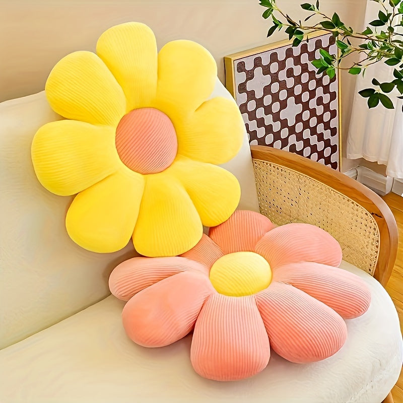 Soft Cotton Maternity Pillow - Plush Flower Shaped Pregnancy Support Cushion for Back, Belly, Hips & Legs - Comfortable and Portable Pillow for Expectant Mothers