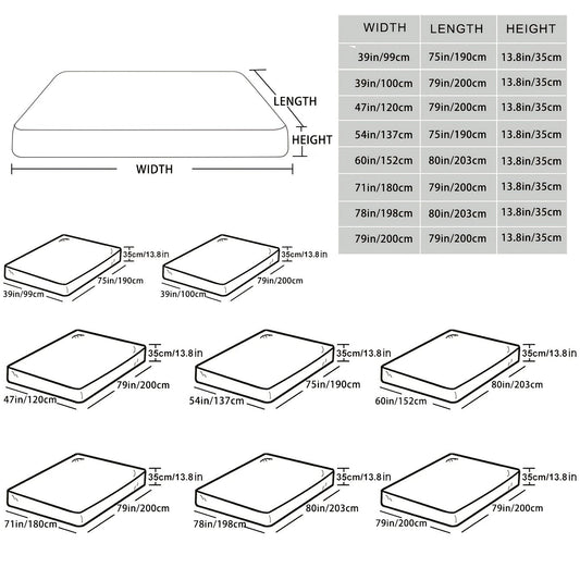 Keep your mattress protected with the 1pc Safest Waterproof Mattress Protector. This soft and comfortable bedding accessory features a solid color design and is fitted to stay in place. Ideal for bedroom, guest room, dorm, or hotel use, this waterproof