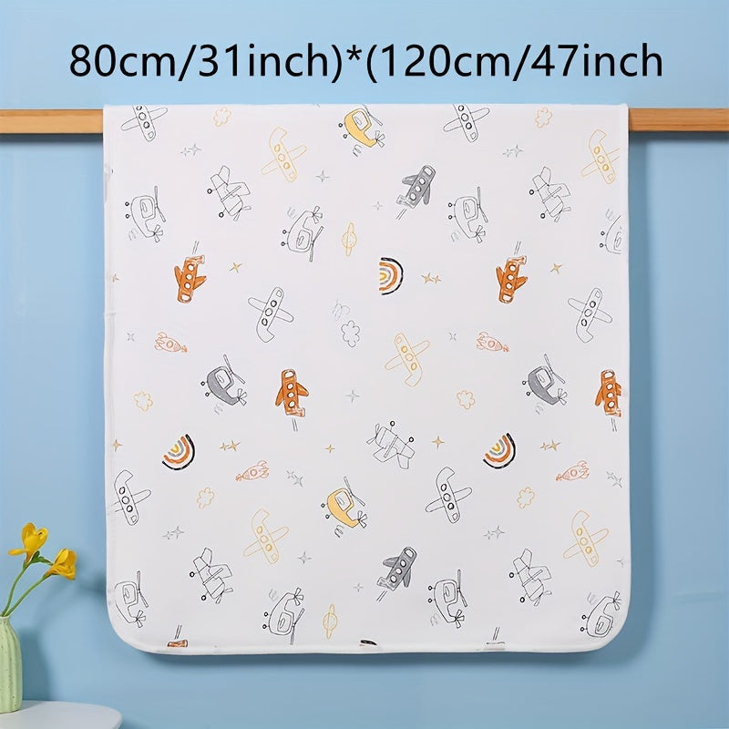 Waterproof Diaper Changing Pad with Cartoon Pattern, Washable Potty Training Mat. Reusable Mattress ideal for Christmas, Halloween, Thanksgiving, New Year's, and Valentine's Day gifts.