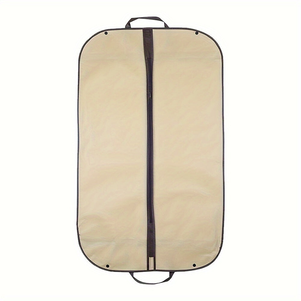 Wall Hanging Bedroom Organizer - Foldable Garment Dress Protector, Moisture-Proof Suit Bag for Home, Non-Woven Fabric Coat Cover Case.