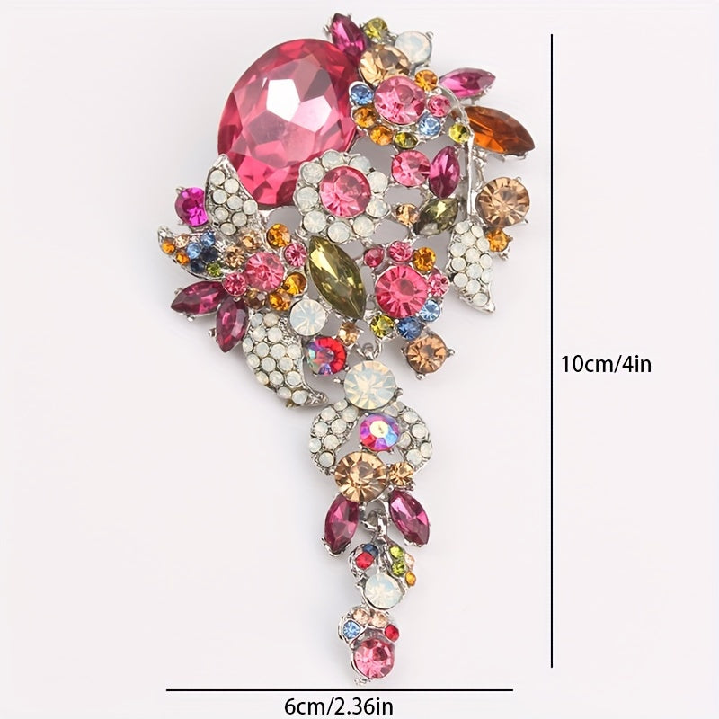 Gigantic Rhinestone Pin