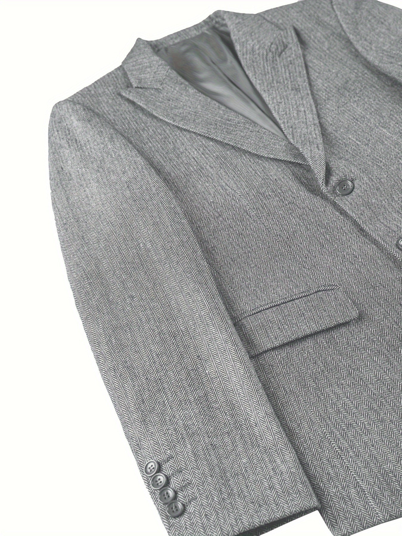 Men's tweed 3-piece suits for formal events, weddings, and business attire in various sizes.