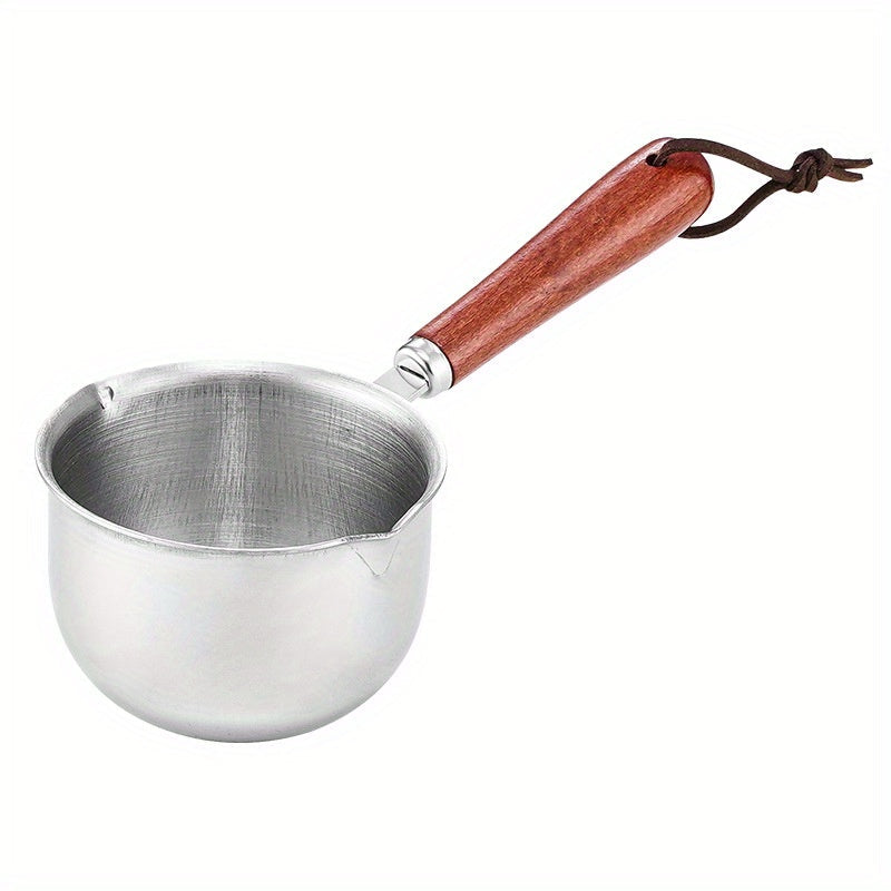 Mini Butter Warmer made of Stainless Steel - Ideal for Melting Chocolate, Marshmallows, and Soap - Must-Have Kitchen Tool for Home Cooking