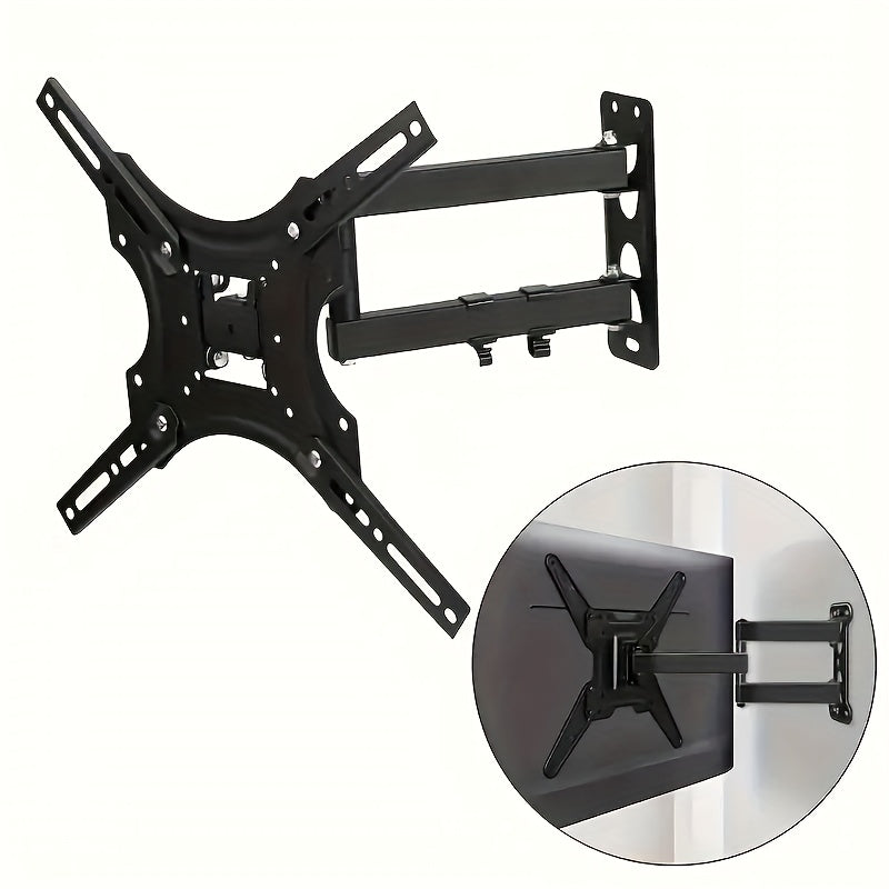 Telescopic Swing Bracket TV Stand - Adjustable Metal Stand for Monitors, No Electricity Required