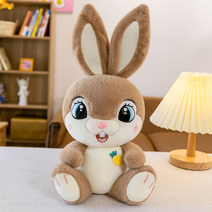 1pc Cute Bunny Plush Toy - perfect gift for Easter, friends, and family