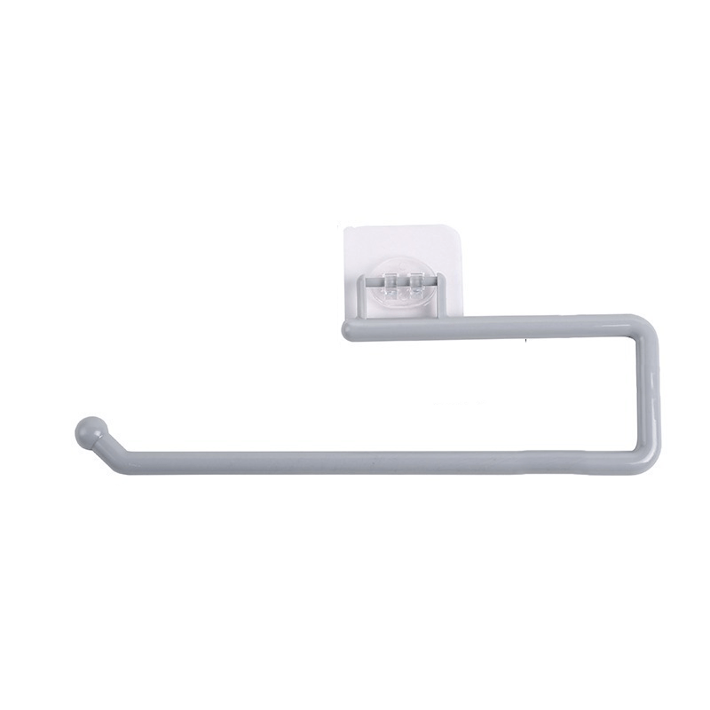 Effortlessly Installable Paper Towel Holder with Built-In Hook - Does Not Require Drilling, Ideal for Organizing Kitchen & Bathroom