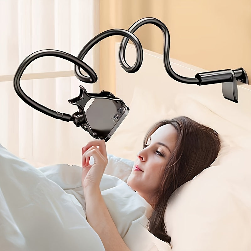 Lazy people's must-have mobile phone stand with 360° omnidirectional wheel for adjusting direction angle freely.