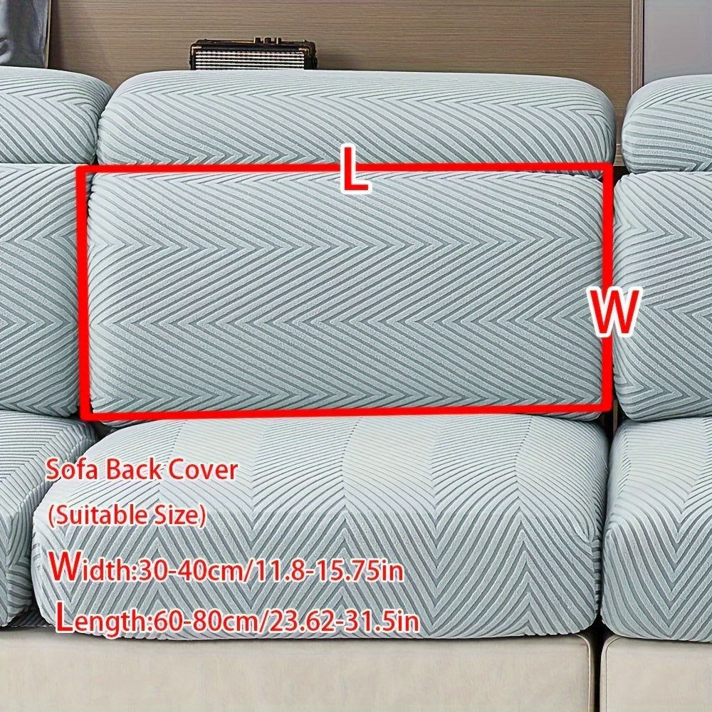 1pc Anti-splash, anti-slip elastic sofa cover for both chic home decor and furniture protection. Sold as single piece.