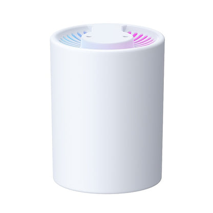 Large 5L USB humidifier with dual mist and colorful ambient lighting - ideal for home and office.