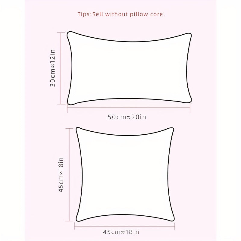 1pc Geometric Square Bohemian Style Loop Velvet Embroidery Craft Printed Throw Pillow Cover for Home Decor