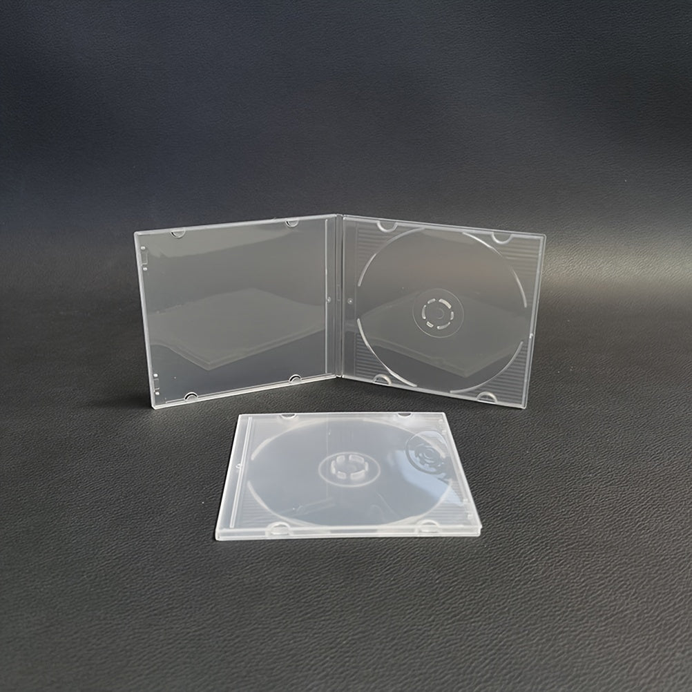 Introducing the 1-piece ReadStar 3-Inch Transparent CD Case, crafted from ultrathin PP material. This multipurpose portable storage box is perfect for organizing CDs, DVDs, and even serving as living room decor. No electricity is required for this