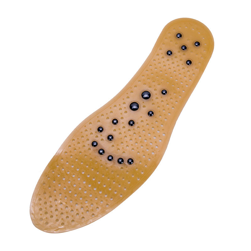 Memory cotton magnetic insole 18 magnetic insole magnetic iron to keep the soles of the feet point massage fitness no effect