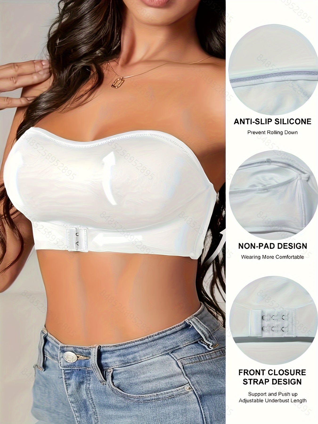 Wireless Bandeau Push Up Bra: Strapless, Seamless & Sexy.