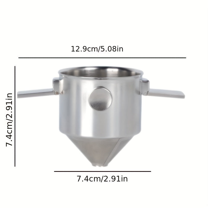 Portable 304 Stainless Steel Hanging Ear Coffee Filter - Paperless Coffee Cup with Handheld Filter - Convenient Coffee Tools and Accessories