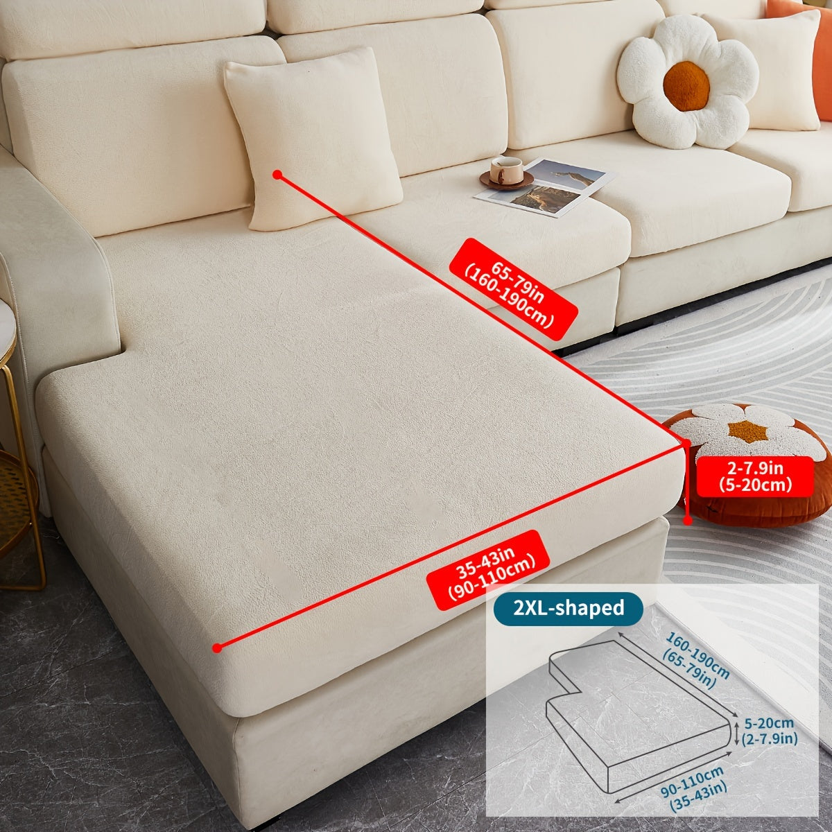 Pet friendly non-slip sofa cover for all seasons, dustproof and universal fit for furniture protection in any room.