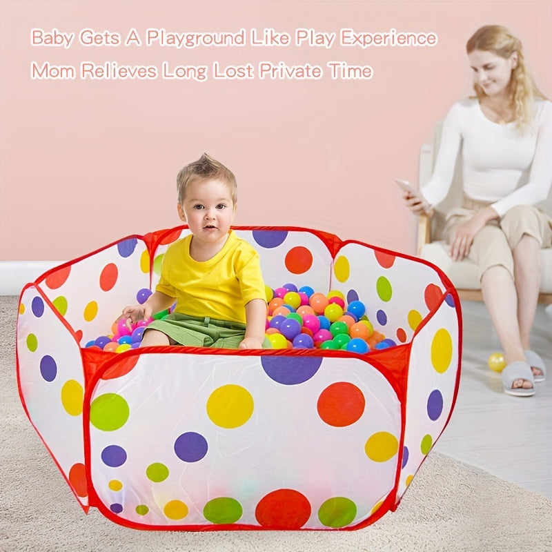 Introducing the UNICHERRY 121.92cm Pop-Up Ball Pit - a spacious play tent and crawling playpen for youngsters! This versatile toy is perfect for both indoor and outdoor fun, making it an ideal gift for young children. Featuring a charming floral design