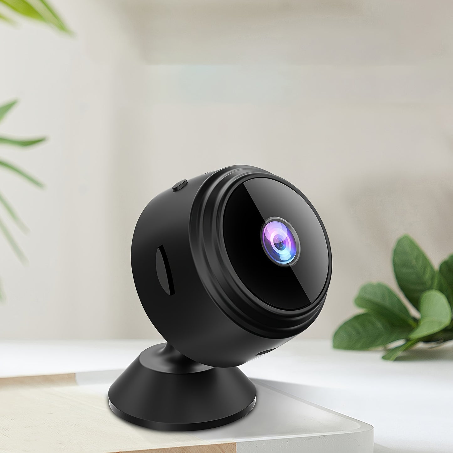 480p pet camera with indoor/outdoor surveillance, mobile remote app for viewing anytime, and smart camera capabilities. View anytime, anywhere with the mobile remote app.