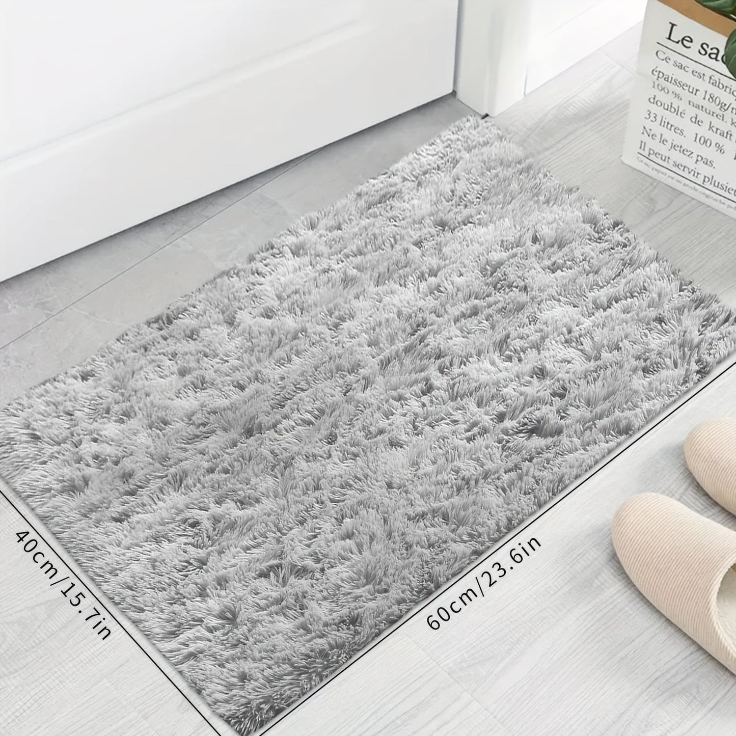 A plush carpet with thick, long hair ideal for the bedroom or living room.