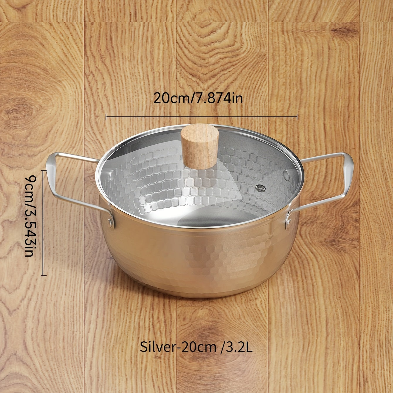 Single person hot pot, perfect for dorms, camping, or small households.