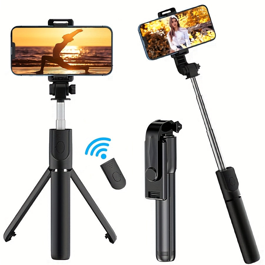 Wireless Selfie Stick with Tripod and Remote Control